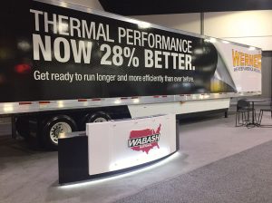 Wabash National’s new refrigerated trailer exhibits weight and efficiency savings through the use of SAERTEX fabrics.