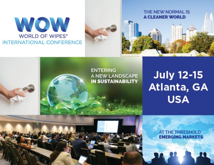World of Wipes® International Conference Expected To Draw More Than 400
