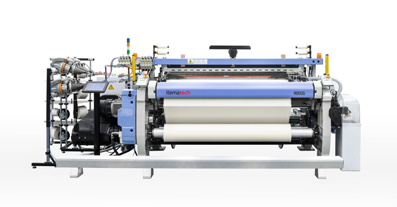 What are the features and benefits of using a Rapier loom machine