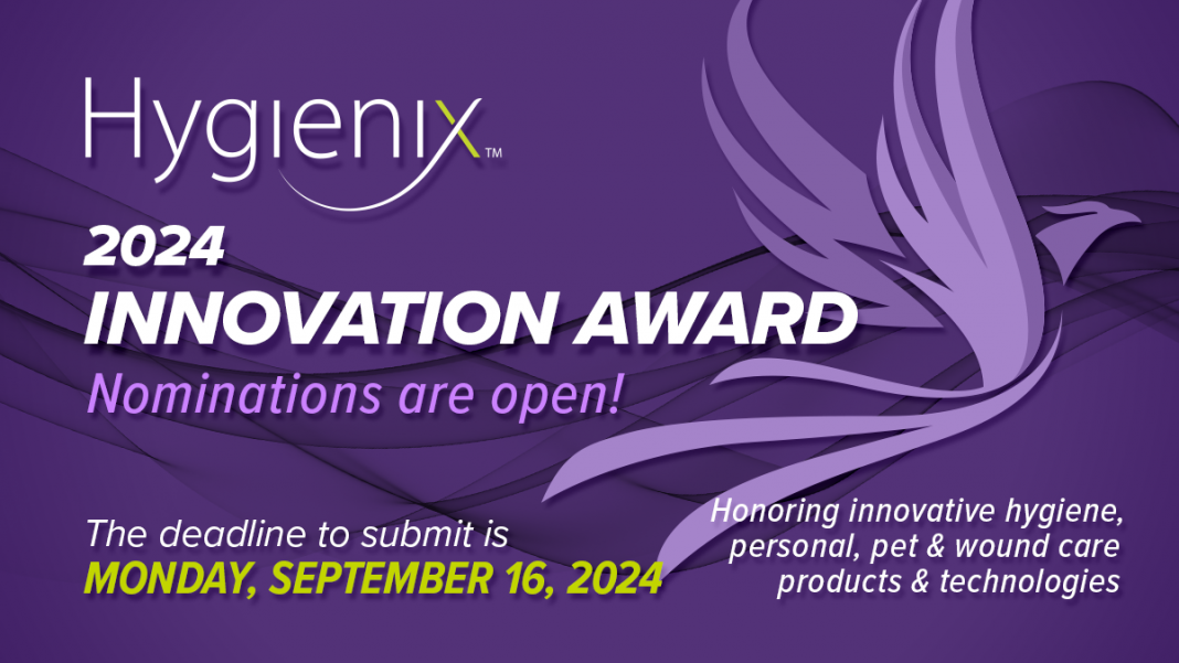Nominations Are Open For The 2024 Hygienix Innovation Award™ | Textile ...